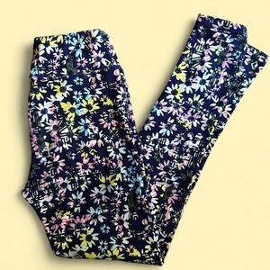 LuLaRoe Tween Floral Leggings